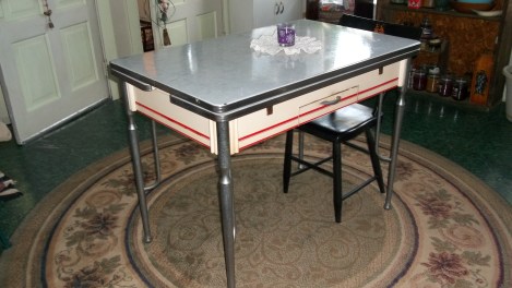 enamel top kitchen table antique kitchen table