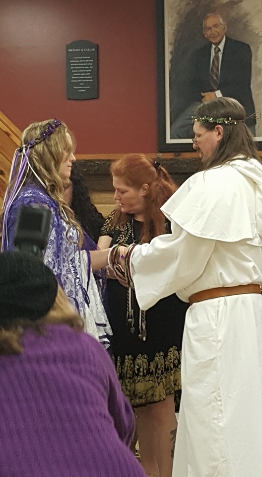 wiccan wedding