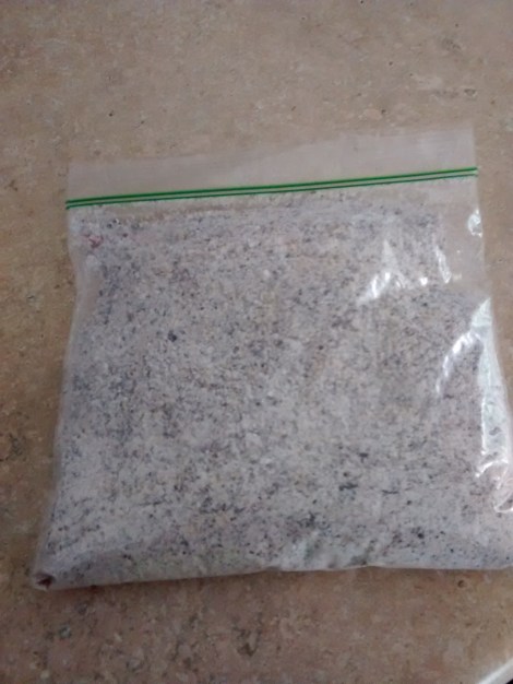 blue corn meal